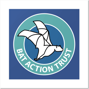 Bat Action Trust - Logo - Detectorists Posters and Art